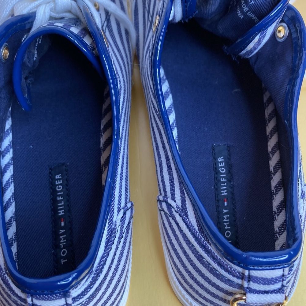 Tommy Hilfiger Sneakers Shoes Canvas Sneakers - Picture 7 of 10
